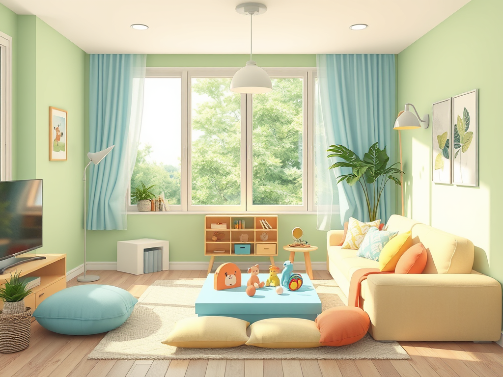 Un coin dans le salon pour les minis aventuriers de 0 à 3 ans : la motricité libre en mode cosy !