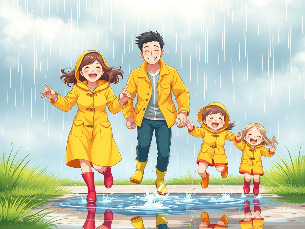 Survivre aux semaines pluvieuses : garder le moral en famille ☔️🌈