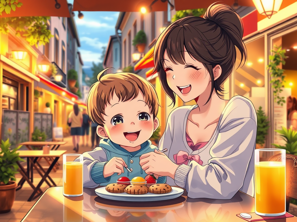 Après la crèche : goûter-apéro en ville avec Raphou
